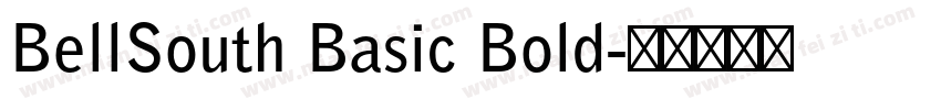 BellSouth Basic Bold字体转换